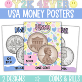 Money Posters / Learning Currency Posters / Coin & Bills P