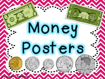 Preview of Money Posters {Stripes & Chevron}