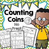 Money Practice with Quarters | Counting Coins Review | Mon
