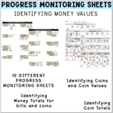 Money Progress Monitoring Sheets
