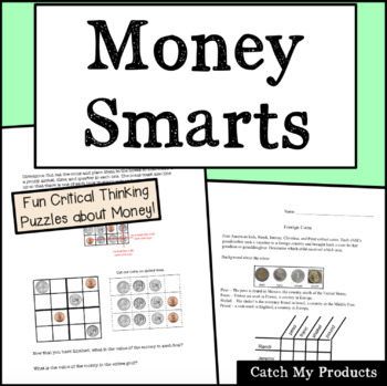 money worksheets for second grade by catch my products tpt