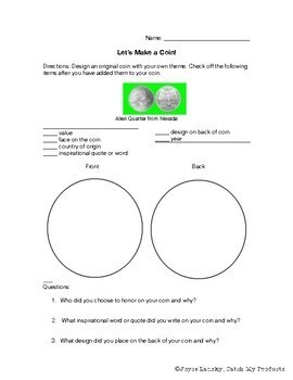 Money Worksheets for Second Grade by Catch My Products | TpT
