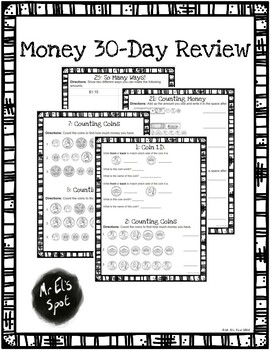 Preview of Money Review Packet