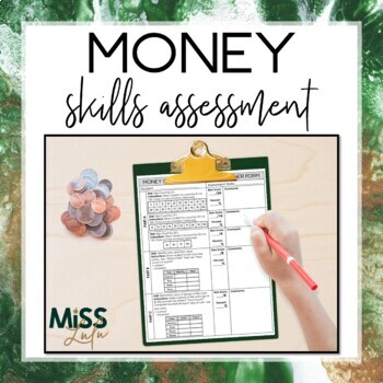 Preview of Money Skills Curriculum Based Assessment