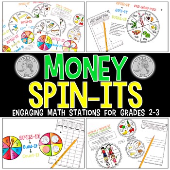 Preview of Money Spin-Its Math Stations