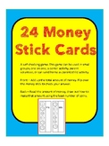 Money Sticks - Counting Money - Self Checking