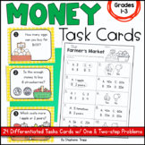 Money Task Cards for First and Second Grade