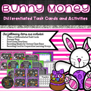 Preview of Money Task Cards | Counting Money | Social Distancing
