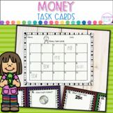 Money Task Cards- Counting and Identifying Coins