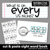 Money Theme Emergent Reader: "What is on EVERY US Nickel?"