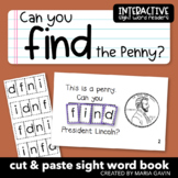 Money Theme Emergent Reader for Sight Word FIND: "Can You 