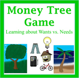 Money Tree Game- Teaching kids about wants vs. needs