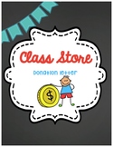 Money Unit: Class Store Donation Letter