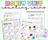 Money Unit | Counting Coins |  Printable | Distance Learning