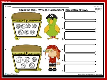 Money Worksheets by A KReative Touch | Teachers Pay Teachers