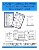 Money Value Recognition Graph and Booklet set - 6 options-