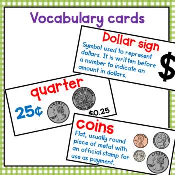 money vocabulary by ser bilingue rocks teachers pay teachers