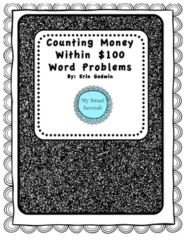 Preview of Money Within $100 Word Problems