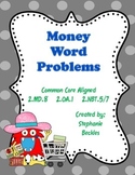 Money Word Problems