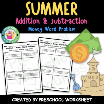 Preview of 2 Digit Addition and Subtraction Word Problems | Money Word Problems 2nd Grade
