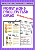 Money Word Problems Task Cards Year 4 ACMNA080