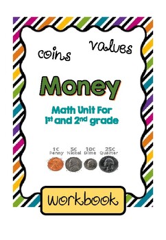 Preview of Money Worksheet Math Bundle Workbook Activity