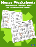 Money Worksheet Set