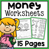 Money Worksheets - Counting Sorting and Identification