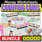 Coin Counting Money Math | Identify and Count US Coins