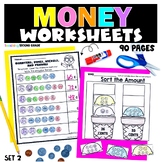 Counting Money Worksheets for 2nd Grade - Extra Practice P