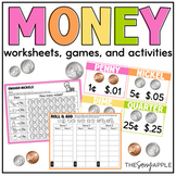 Money Worksheets Games Activities Counting Coins up to $1 