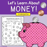 Money Worksheets Kindergarten | Identifying & Counting Mon