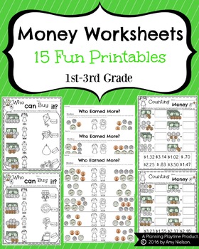 Preview of Money Worksheets