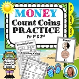 Money Worksheets 1st and 2nd Grade | Counting Coins