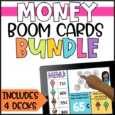 Money and Coins Boom Cards BUNDLE for 2nd Grade