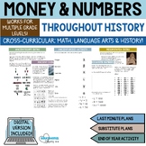 Money and Numbers Throughout History - Cross-Curricular Digital