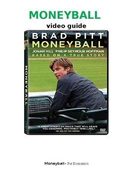Preview of Moneyball (movie) Viewing Guide with answer key- Economics