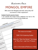 Mongol Empire - One Class Seminar Guide