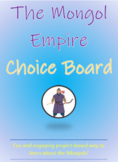 Mongols Choice Board Project!