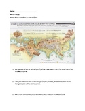 Mongols/Silk Road Lesson Activity - Map of Marco Polo's Tr