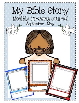 Preview of Monhly Bible Drawing Journal
