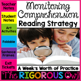 Monitoring Comprehension Reading Strategy Lesson and Practice