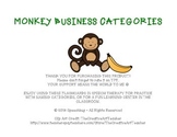 Monkey Business Categories
