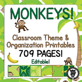 Classroom Theme Decor / Organization - Mega Bundle (Editab