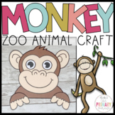 Monkey Craft | Zoo animal craft | Zoo crafts | Zoo activit