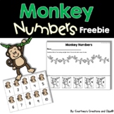 Monkey Numbers - Number Order Practice