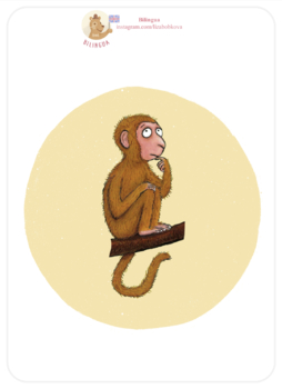 Preview of Monkey Puzzle (Donaldson) flash cards