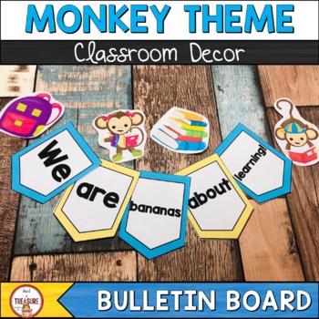 MONKEY Themed Classroom Decor Bundle