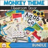 Monkey Theme Classroom Decor BUNDLE