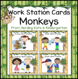 Monkey Work Station Cards